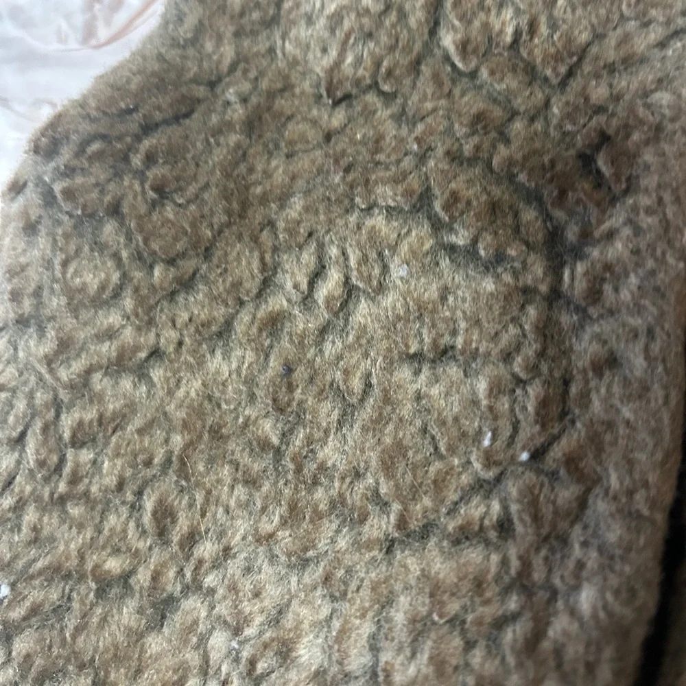 Old Navy Faux Brown Fur Vest GU Size 4T